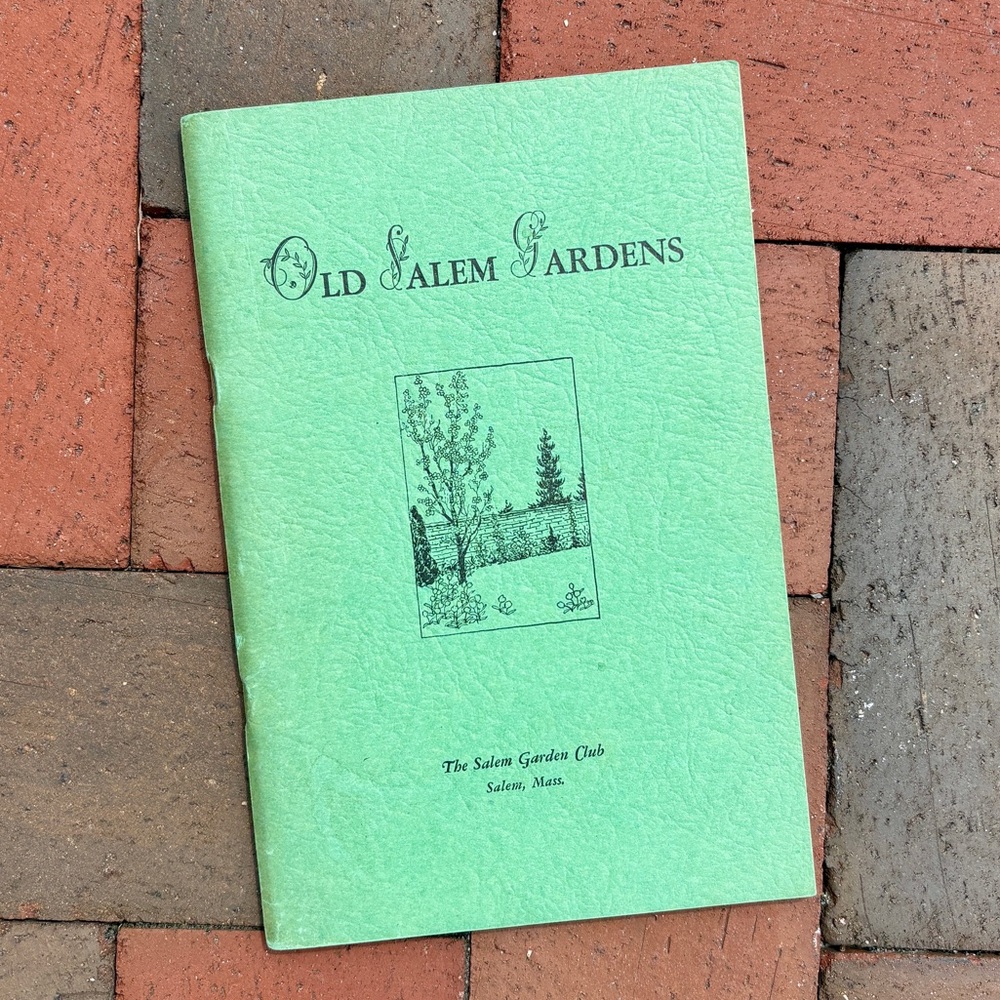 1946 Old Salem Gardens Garden Club Massachusetts Gardencore Flowers Horticulture